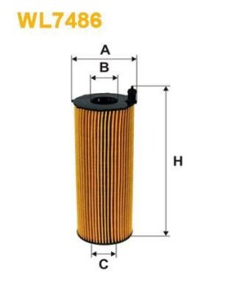 ФІЛЬТР ОЛИВИ WIX FILTERS WL7486