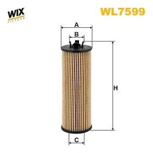 Автозапчастина WIX FILTERS WL7599