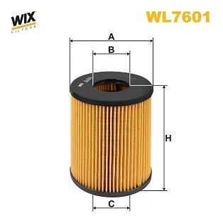 Фільтр оливи WIX FILTERS WL7601