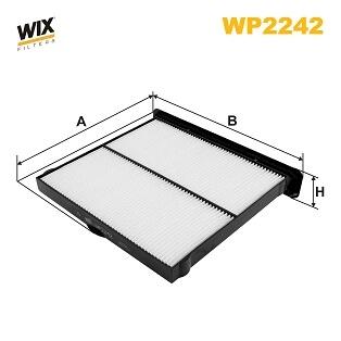 ФІЛЬТР САЛОНУ WIX FILTERS WP2242