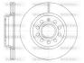 Диск тормозной VAG Octavia II Yeti / Golf V VI Caddy III Jetta III IV / перед (к WOKING D664710 (фото 1)