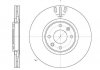 Диск тормозной перед. (Remsa) (кратно 2 шт.) PSA C4 I 207 307 WOKING D6657.10 (фото 1)