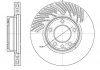 Диск тормозной Porsche Cayenne I / VW Touareg I II / перед прав (D6773.10) WOKIN WOKING D677310 (фото 1)