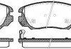 Колодки тормозные дисковые передние Chevrolet Camaro 3.6 09-15,Chevrolet Malibu WOKING P1285302 (фото 1)