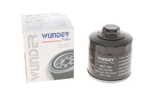 Фільтр масляний WUNDER FILTER WY 101