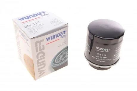 Фільтр масляний WUNDER FILTER WY 117