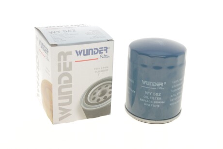 Фільтр масляний WUNDER FILTER WY 562