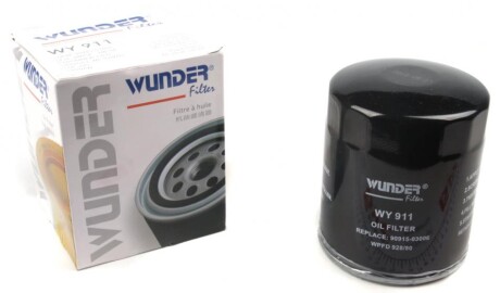 Фільтр масляний WUNDER FILTER WY 911