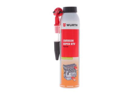Силикон SuРer RTV, Черний, 200 ml WURTH 08933311