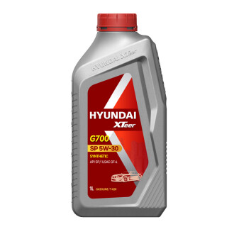 Масло ДВС 5W-30 HYUNDAI бенз, Gasoline G700 SP/GF-6, 1л, синт Xteer 1011135