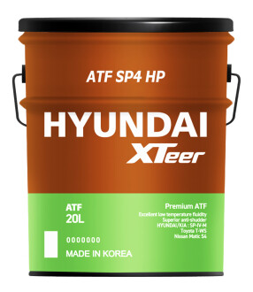 Масло трансмисс. ATF HYUNDAI SP-4, 20л, синт Xteer 1121014