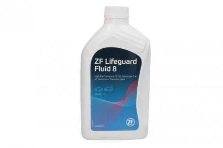 Трансмісійна олива ATF LifeGuardFluid 8, 1 л ZF S671.090.312