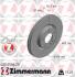 Диск гальмівний Coat Z ZIMMERMANN 400.5566.20 (фото 1)