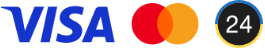 Оплата Visa, MasterCard, Privat24